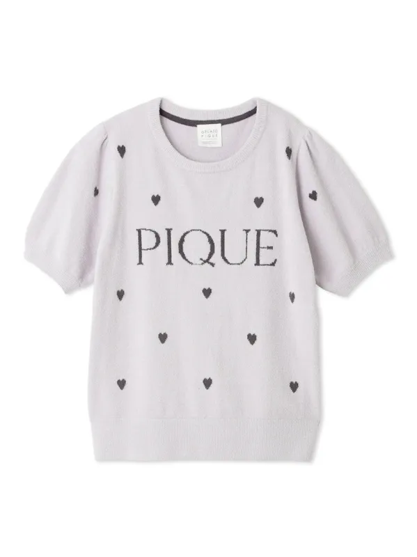 Heart Logo Short-Sleeved Pullover sold by Gelato Pique