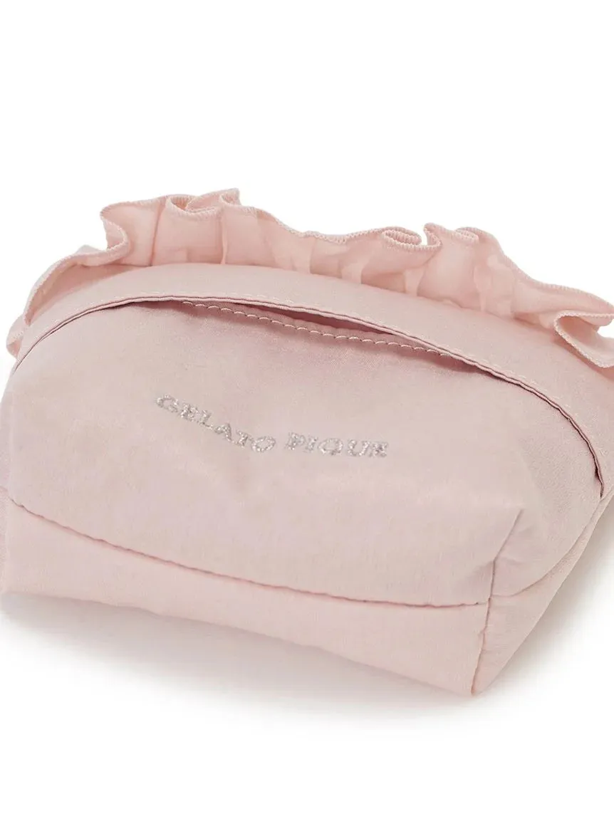 Heart Embroidered Frill Tissue Pouch sold by Gelato Pique product image thumbnail 5