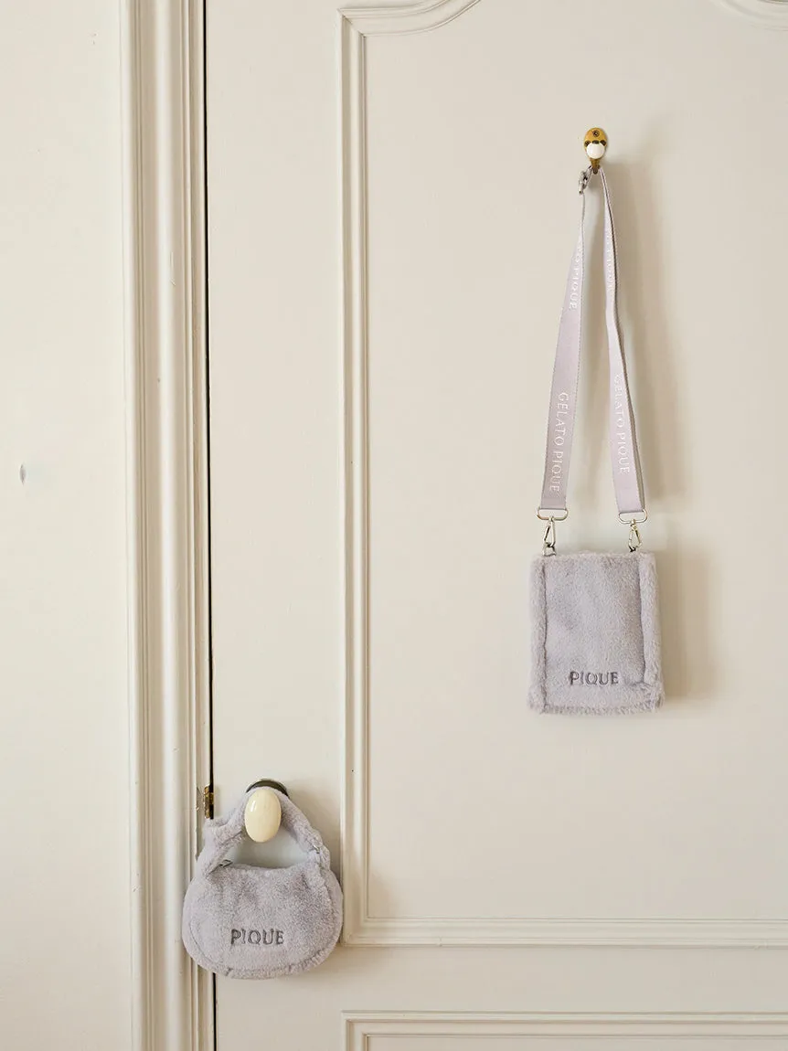 Faux Fur Mini Sling Bag sold by Gelato Pique product image thumbnail 4