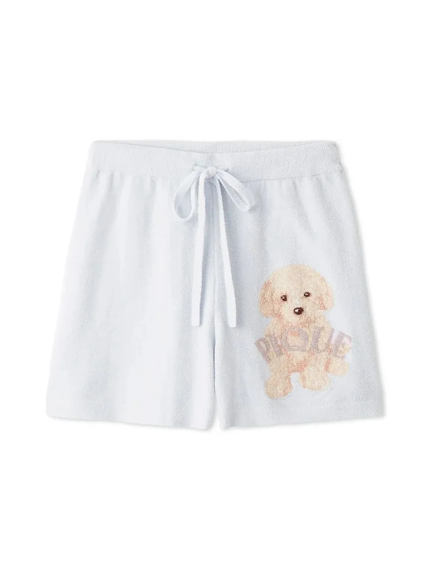 Toy Poodle Jacquard Lounge Shorts sold by Gelato Pique product image thumbnail 2