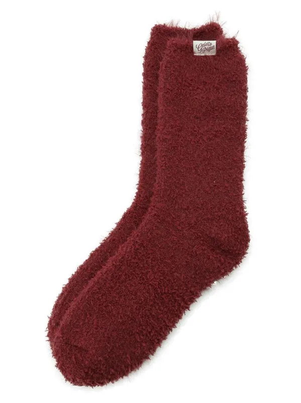 Feather Fuzzy Socks made by Gelato Pique