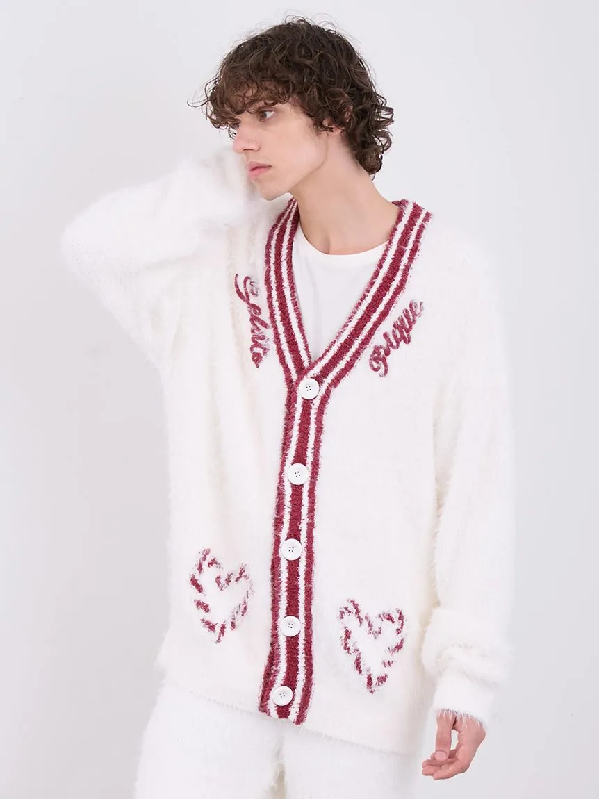 Mens Feather Button Up Cardigan sold by Gelato Pique product image thumbnail 3