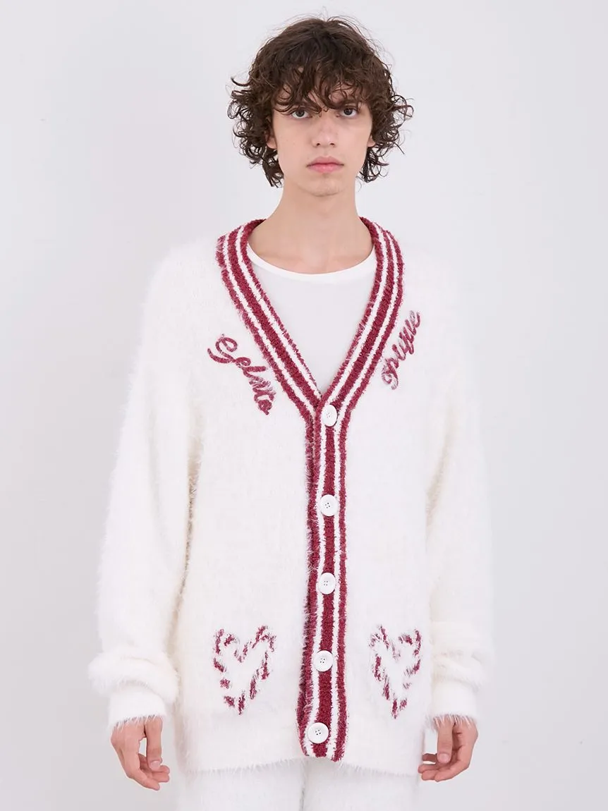 Mens Feather Button Up Cardigan sold by Gelato Pique product image thumbnail 4