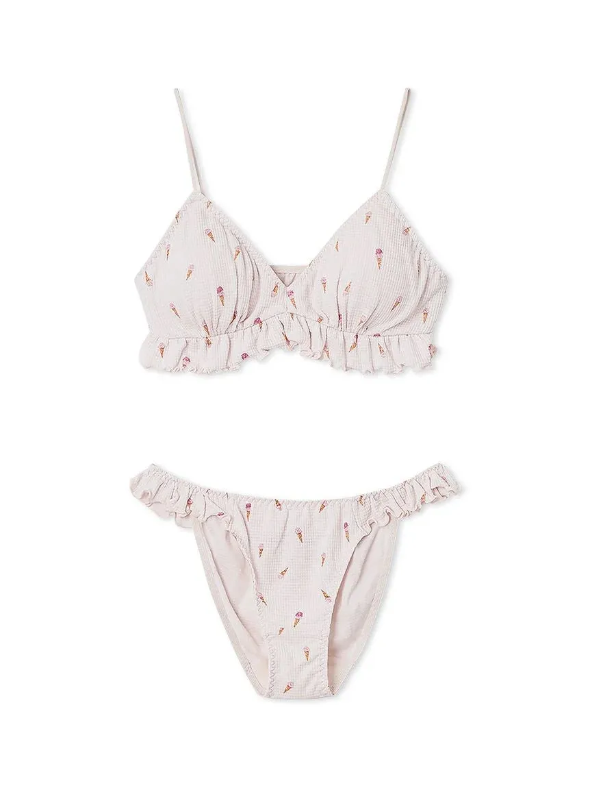 Ice Cream Waffle Bra & Underwear Set sold by Gelato Pique product image thumbnail 2