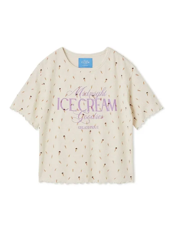 Ice Cream Waffle Pullover sold by Gelato Pique