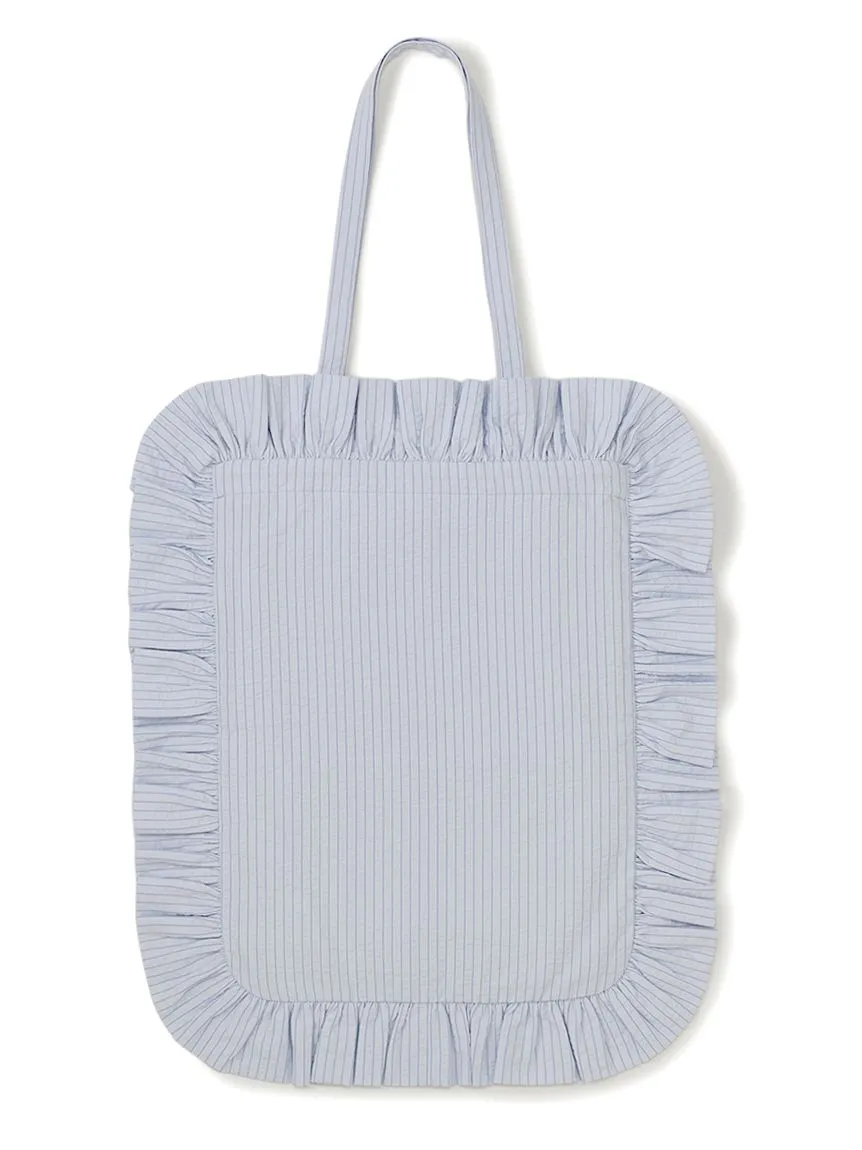 Striped Frill Tote Bag sold by Gelato Pique product image thumbnail 3