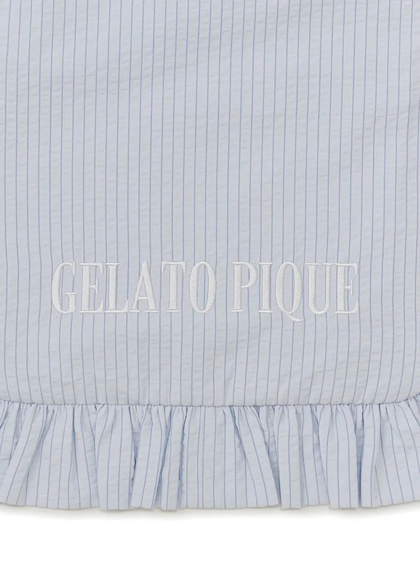 Striped Frill Tote Bag sold by Gelato Pique product image thumbnail 5