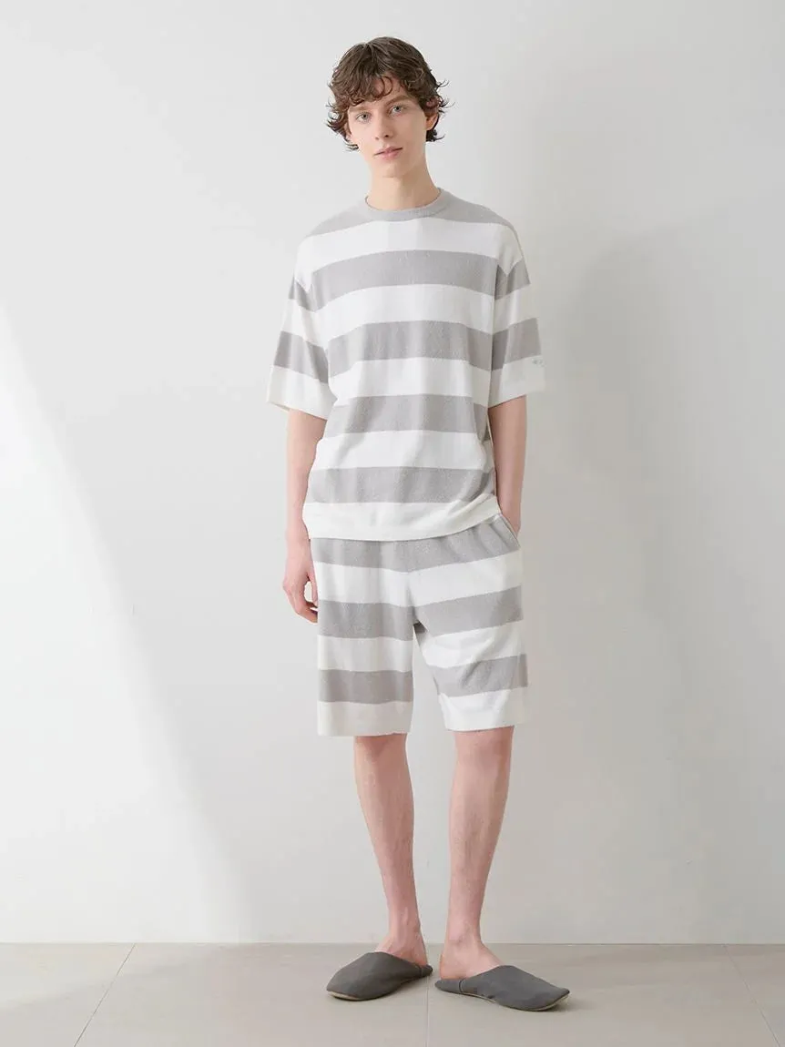 Mens Smoothie Stripe Crew Neck Shirt sold by Gelato Pique product image thumbnail 3