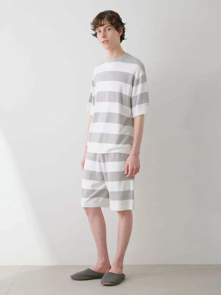 Mens Smoothie Stripe Crew Neck Shirt sold by Gelato Pique product image thumbnail 4