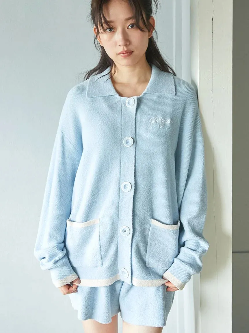 Morning Ribbed Knit Button Up Cardigan sold by Gelato Pique product image thumbnail 4