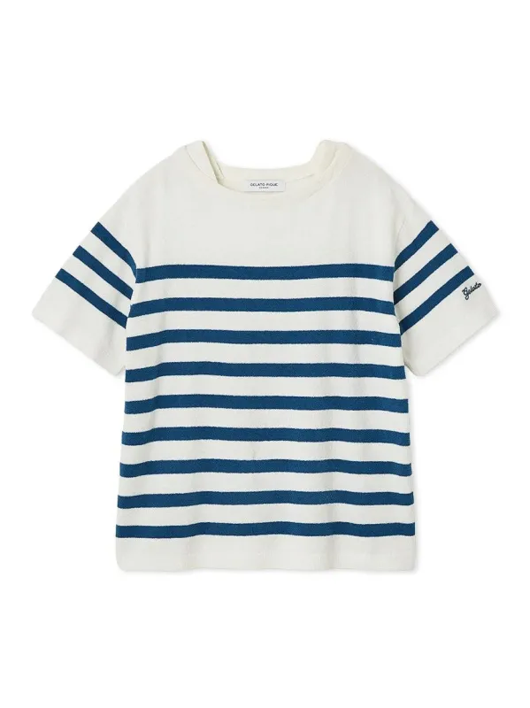 Airy Moco Mens Marine Border Pullover Tops sold by Gelato Pique