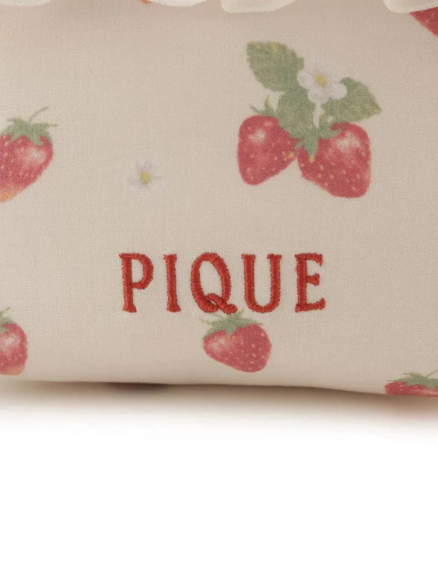 Strawberry Motif Frill Tissue Pouch sold by Gelato Pique product image thumbnail 5