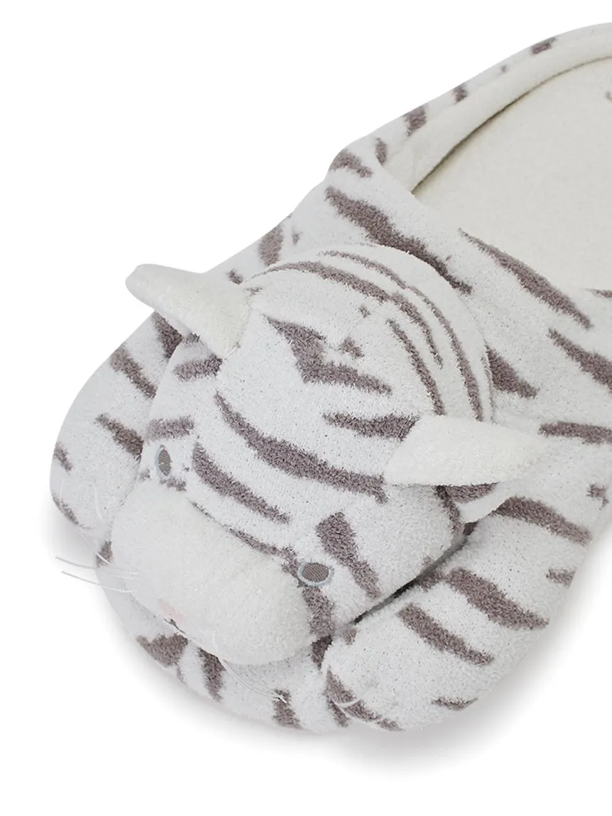 Men's White Tiger House Slippers sold by Gelato Pique product image thumbnail 4