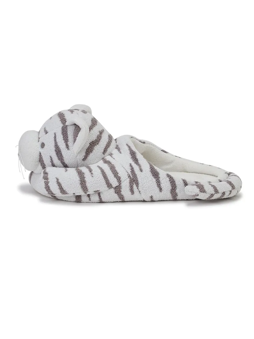 White Tiger House Slippers sold by Gelato Pique product image thumbnail 3