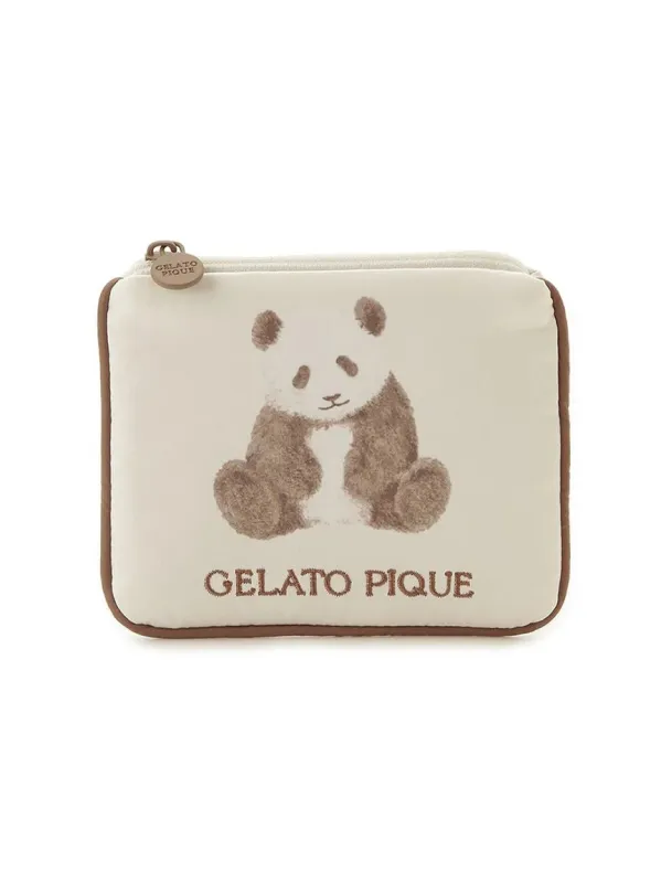 Panda Motif Tissue Pouch sold by Gelato Pique