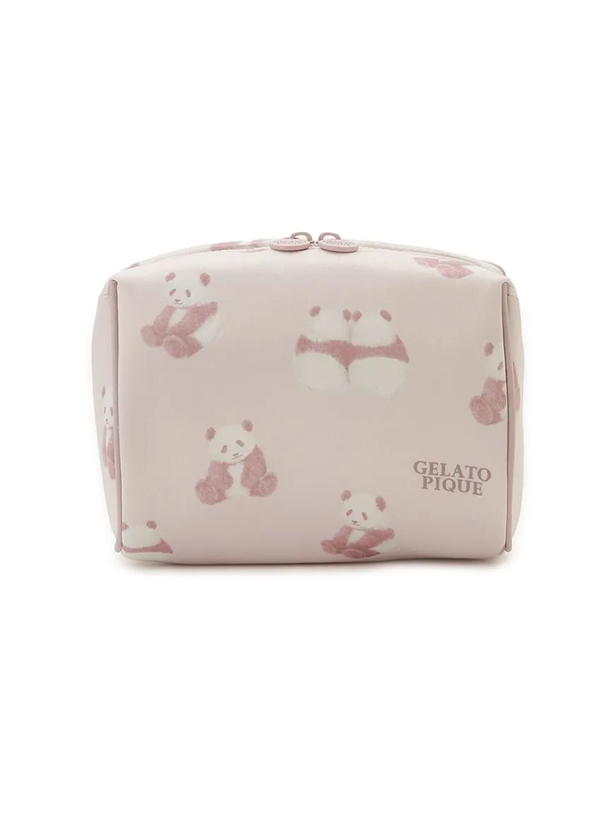 Panda Motif Print Square Pouch sold by Gelato Pique product image thumbnail 2