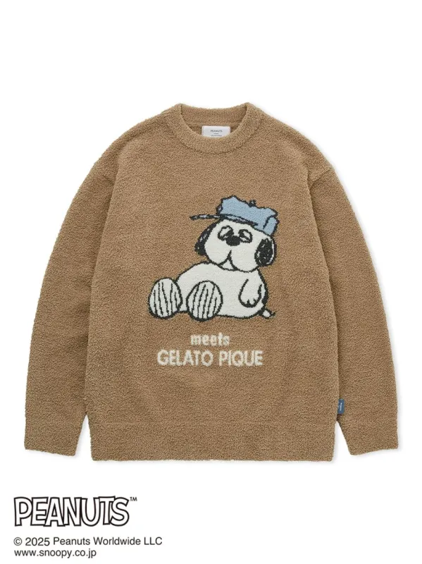 [PEANUTS][MENS] Olaf Jacquard Pullover Sweater sold by Gelato Pique