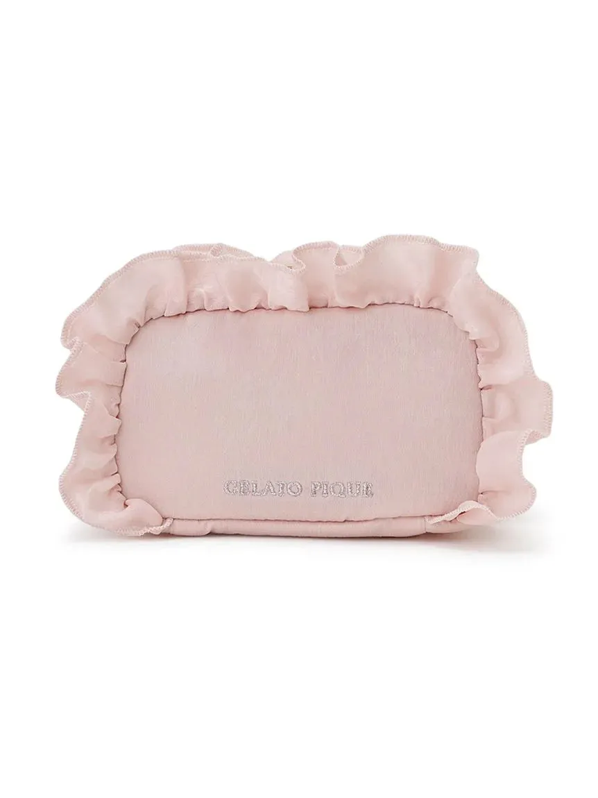 Heart Embroidered Frill Square Pouch sold by Gelato Pique product image thumbnail 3