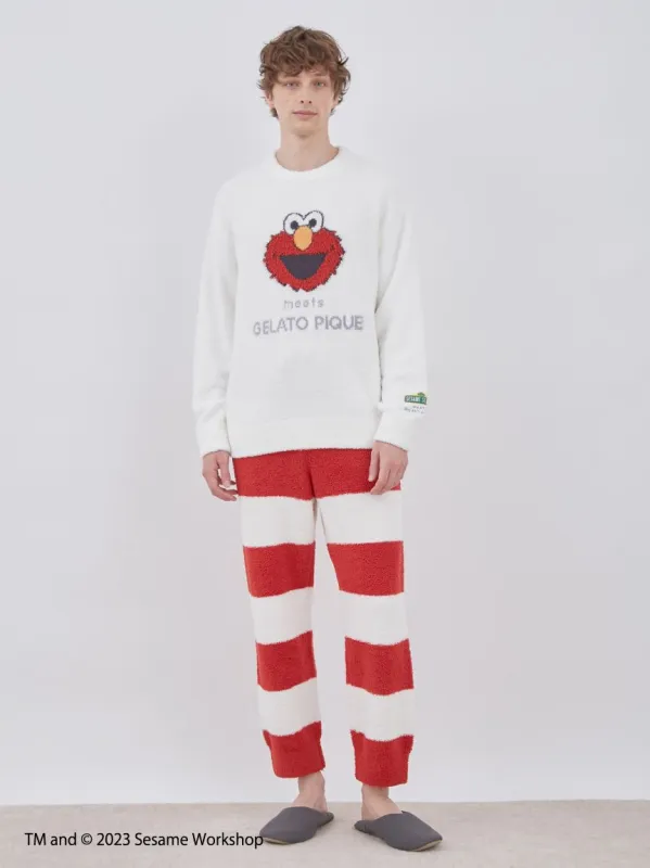 [SESAME STREET][MENS] Jacquard Pullover & Long Pants Loungewear Set sold by Gelato Pique