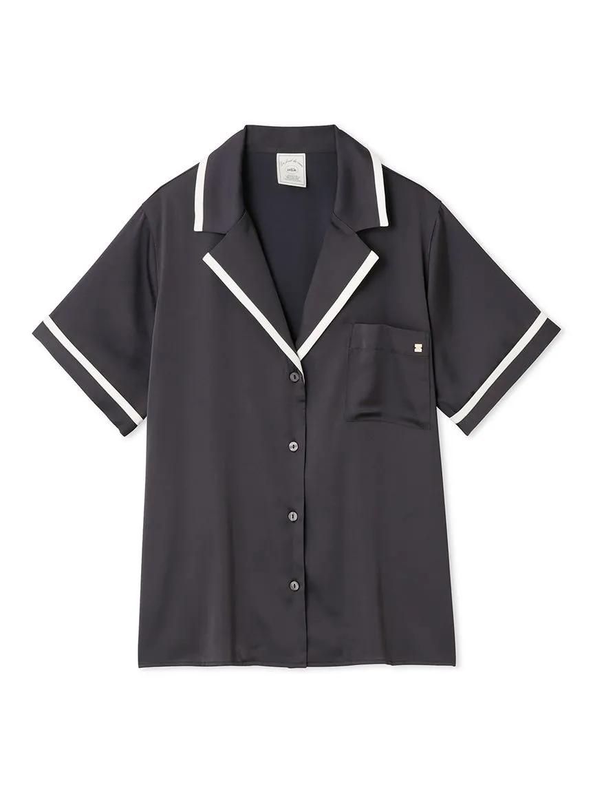 Lined Satin Sleep Shirt sold by Gelato Pique product image thumbnail 3