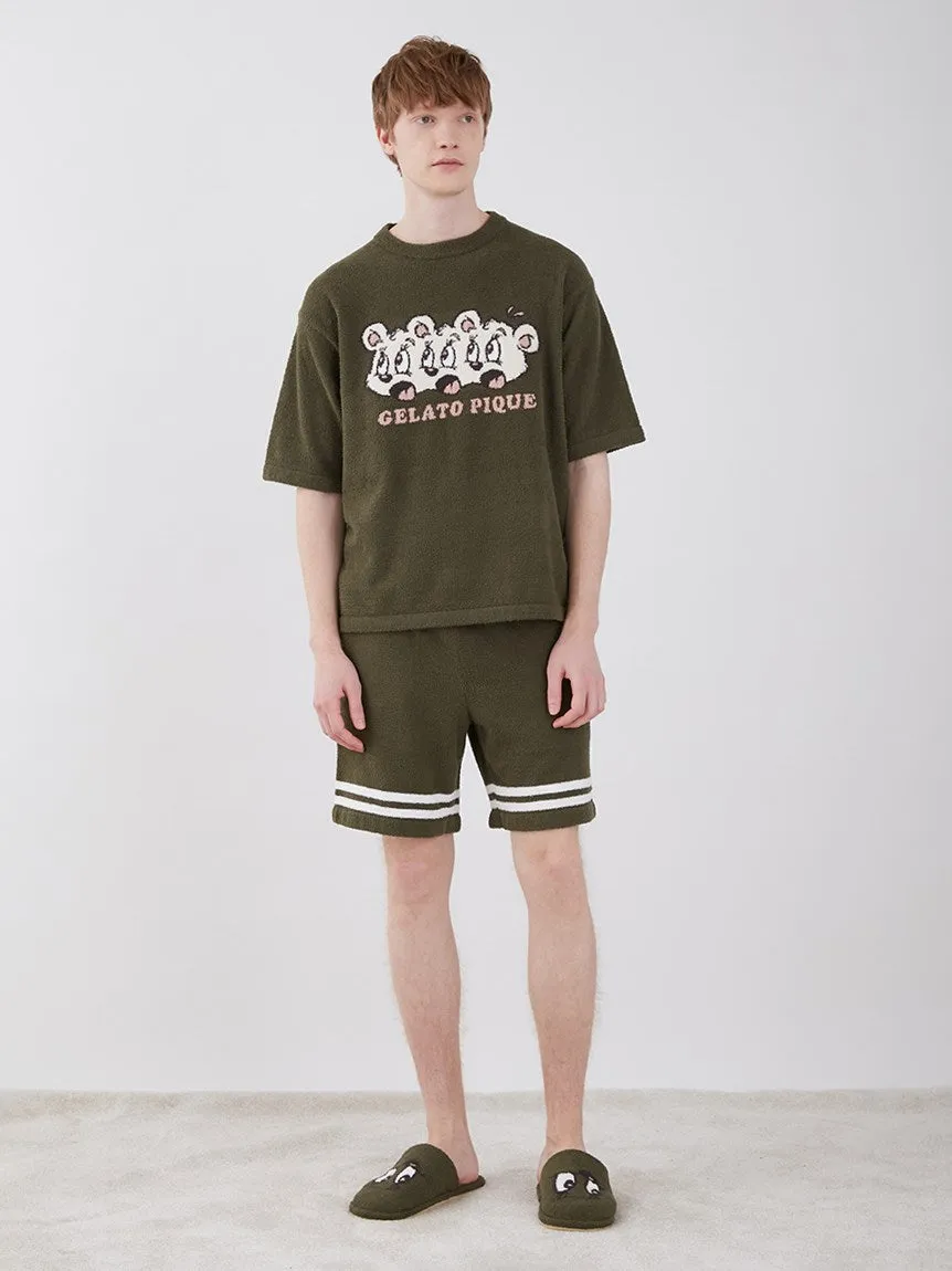 KOUSUKE SHIMIZU Air Moco Lounge Shorts sold by Gelato Pique