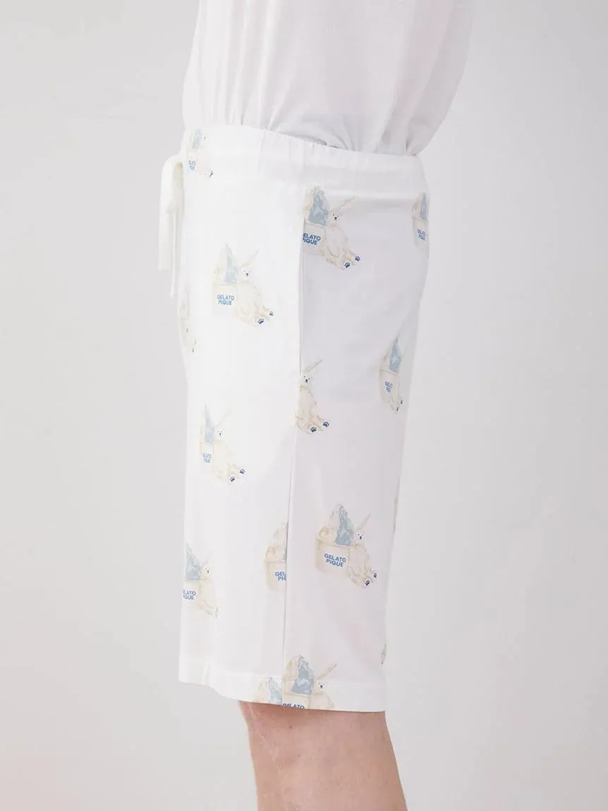COOL MEN'S Polar Bear Motif Lounge Shorts sold by Gelato Pique product image thumbnail 5
