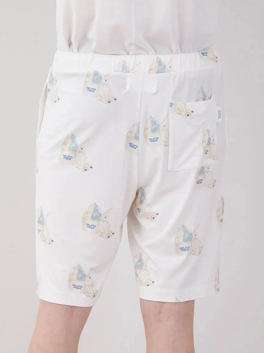 COOL MEN'S Polar Bear Motif Lounge Shorts sold by Gelato Pique product image thumbnail 4