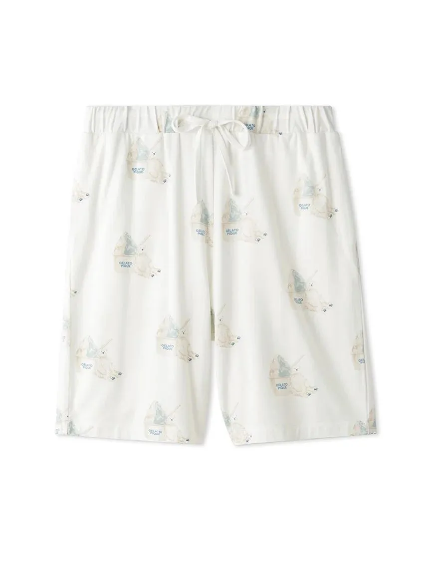 COOL MEN'S Polar Bear Motif Lounge Shorts sold by Gelato Pique product image thumbnail 2
