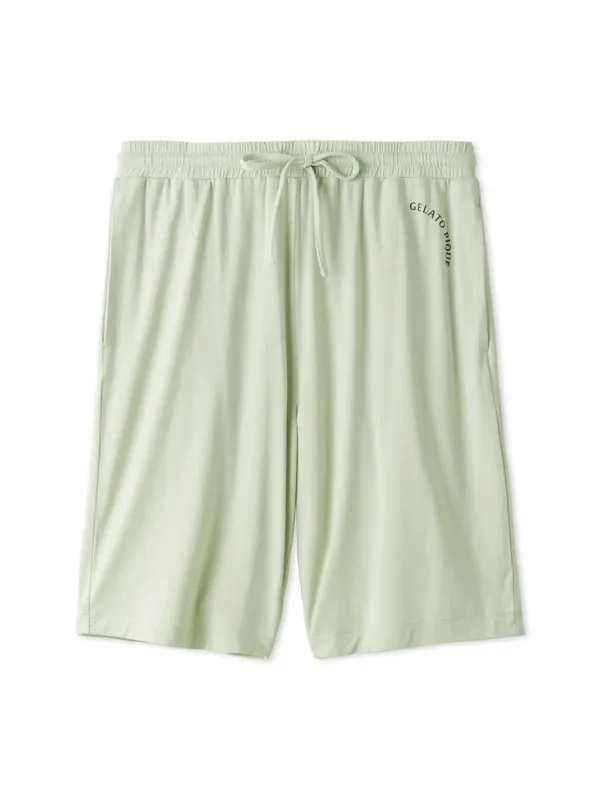 MEN'S Rayon Logo Motif Lounge Shorts sold by Gelato Pique