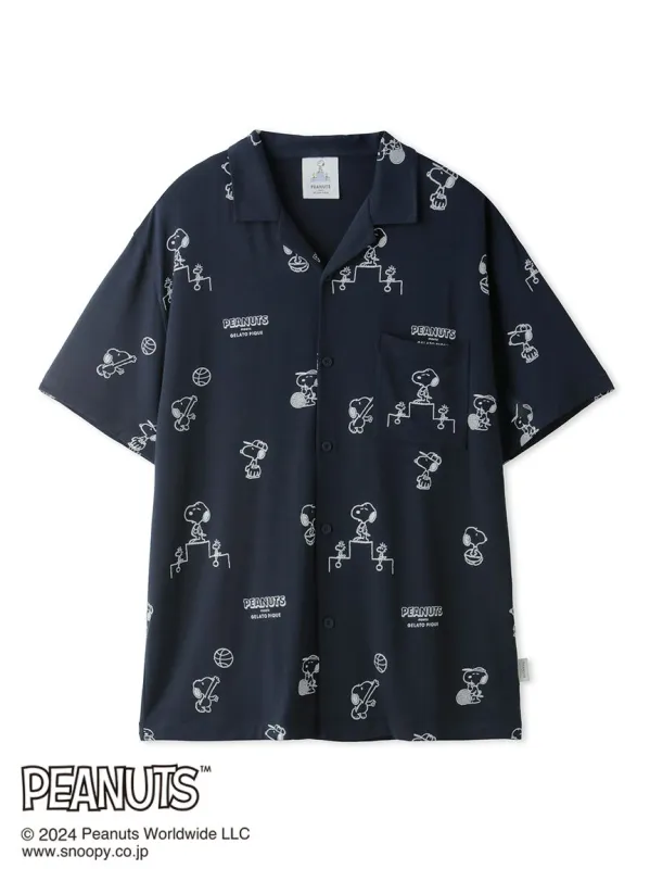 PEANUTS MENS Printed Pajama Shirt sold by Gelato Pique