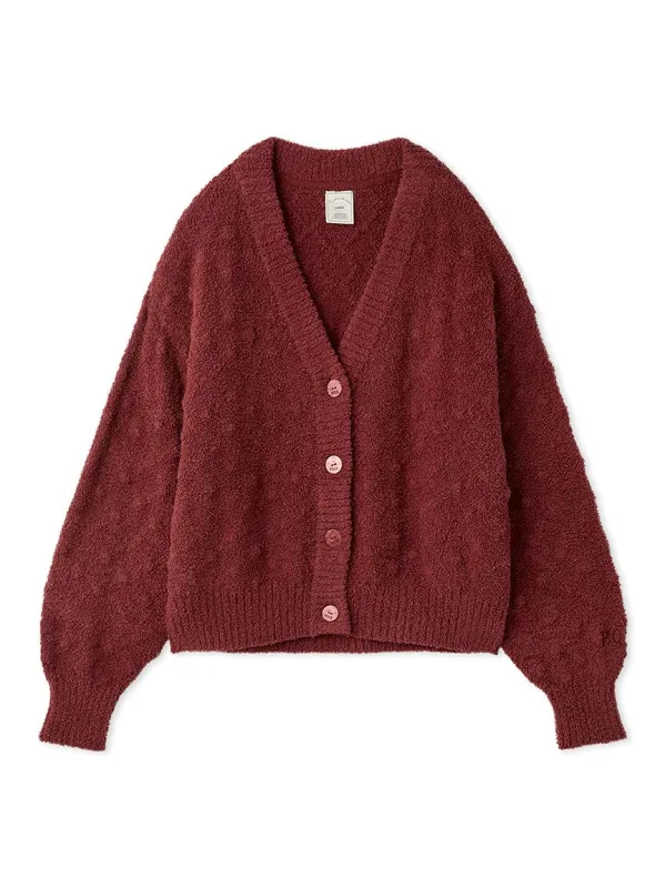 Patterned Knit Cardigan sold by Gelato Pique