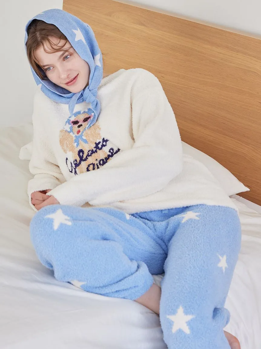 Scarf Dog 3-pattern Jacquard Long Pants sold by Gelato Pique product image thumbnail 4