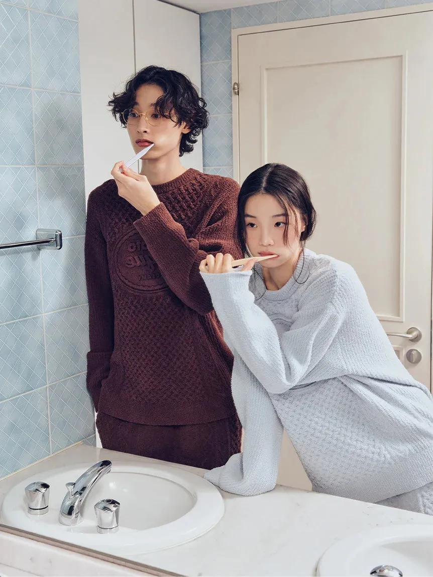 Men's Airy Moco Ice Cream Sandwich Aran Pullover sold by Gelato Pique product image thumbnail 3