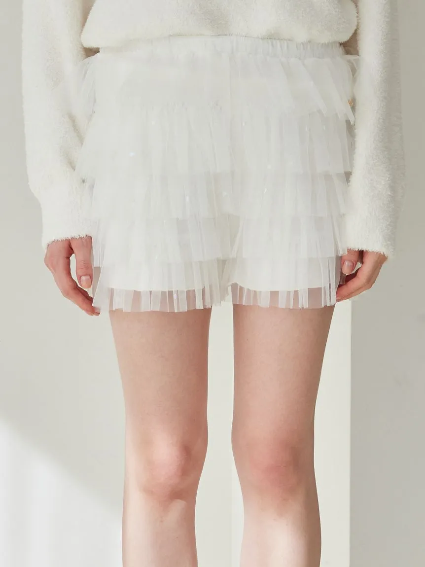 Heart Tulle Shorts sold by Gelato Pique product image thumbnail 4