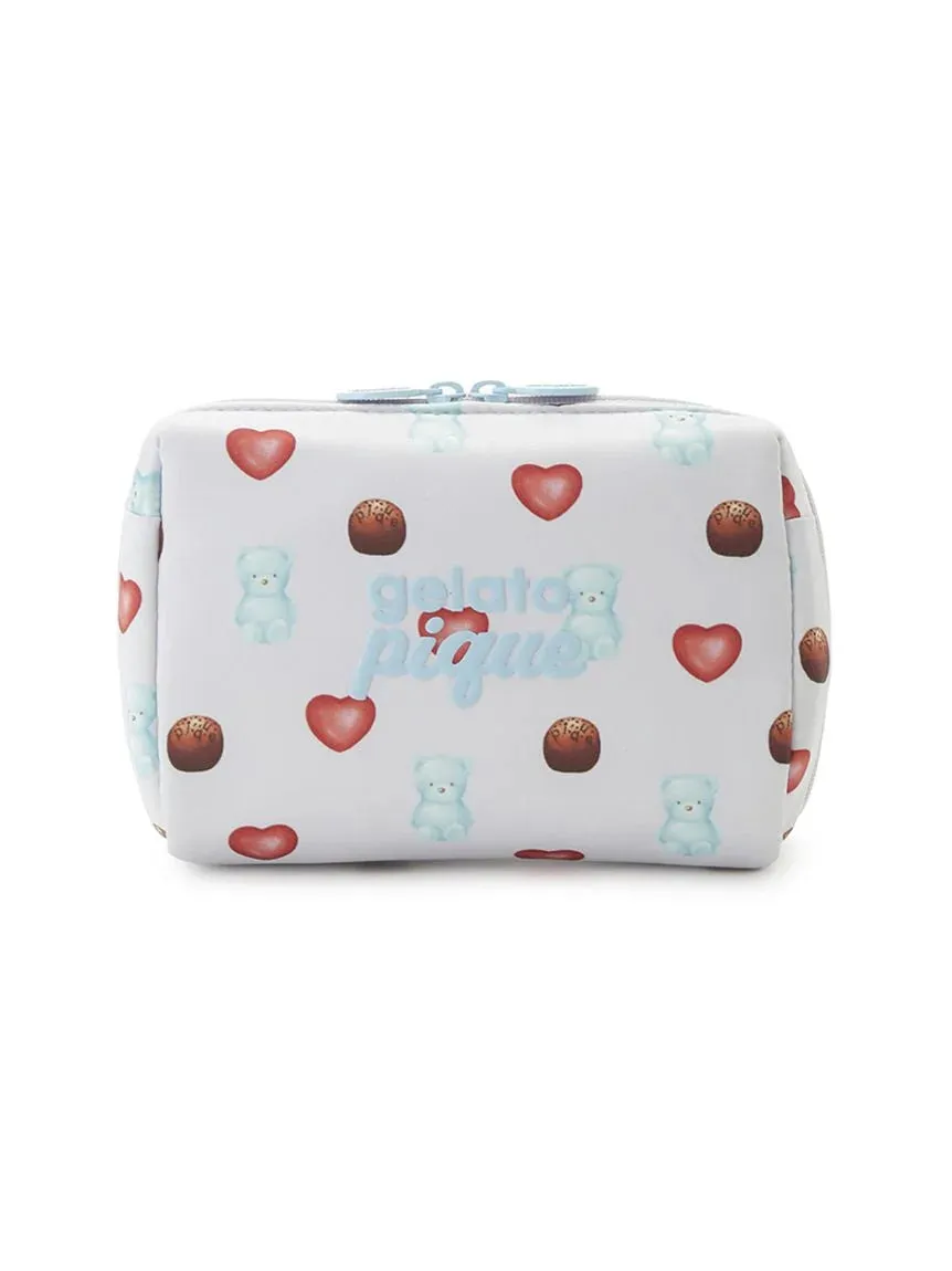 Bear Ice Cream All-over Pouch sold by Gelato Pique product image thumbnail 3