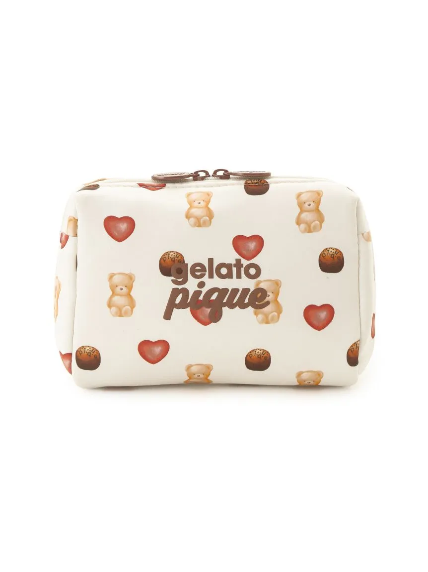 Bear Ice Cream All-over Pouch sold by Gelato Pique