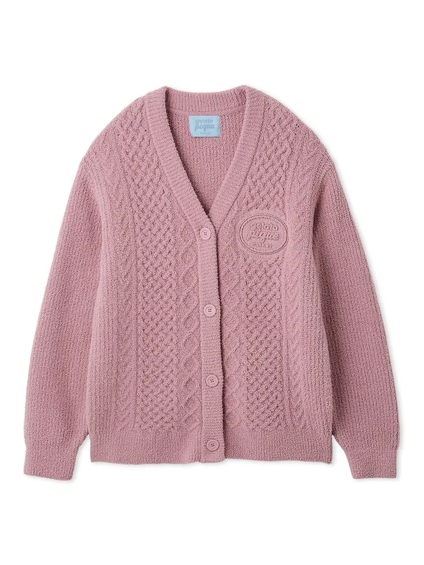 Airy Moco Ice Cream Sandwich Aran Cardigan sold by Gelato Pique