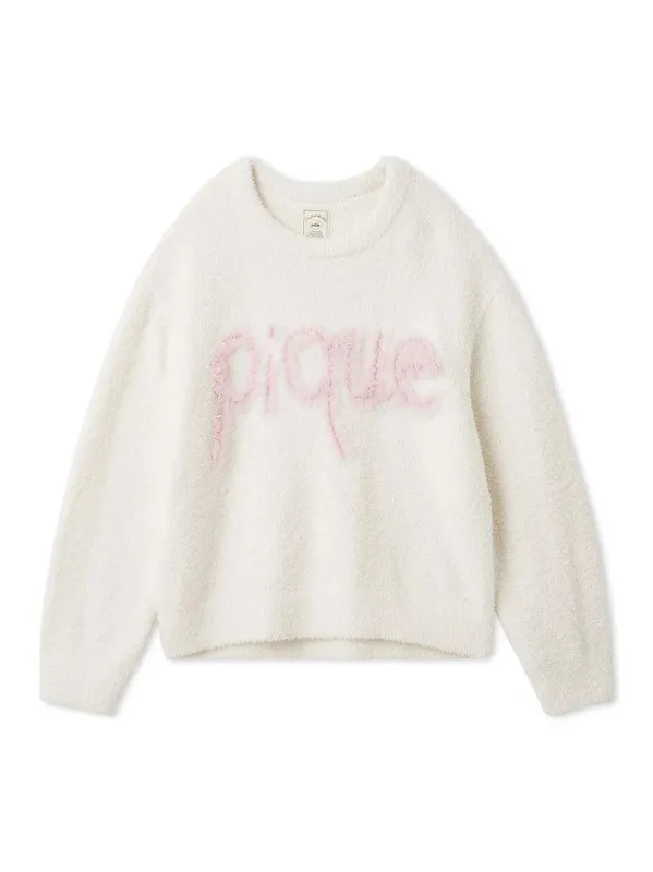 Frill Logo Feather Pullover sold by Gelato Pique
