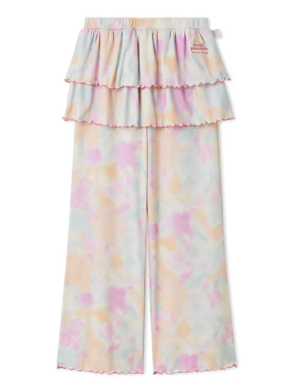 [kansaï yamamoto] [Women's] Ribbed Frill Long Pants made by Gelato Pique