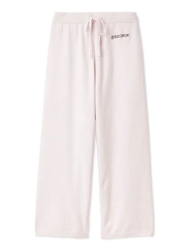 Airy Moco Logo Embroidery Pants made by Gelato Pique