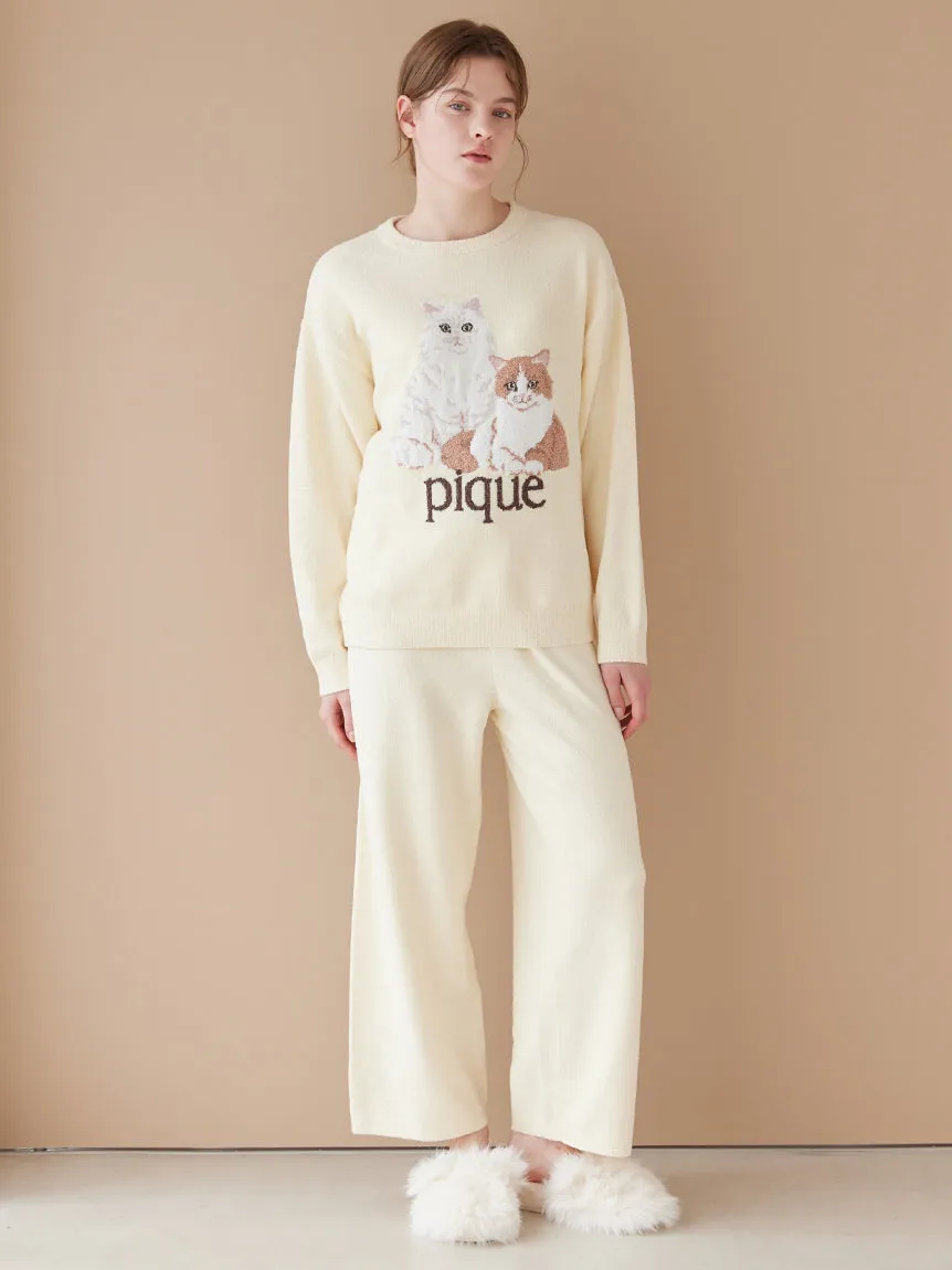 Airy Moco Logo Embroidery Pants sold by Gelato Pique product image thumbnail 4