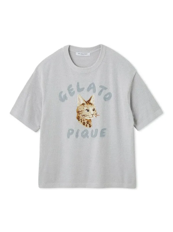 Men's Airy Moco Bengal Cat Pullover sold by Gelato Pique