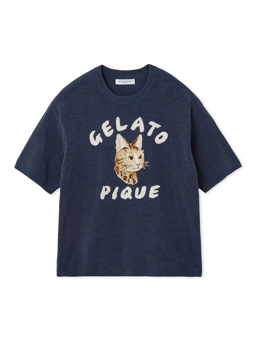 Men's Airy Moco Bengal Cat Pullover sold by Gelato Pique product image thumbnail 2