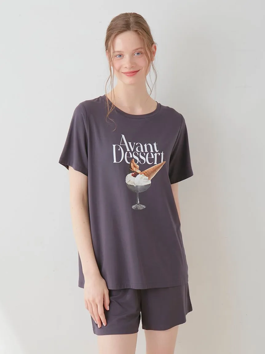 COOL Rayon Dessert Logo Relaxed Fit T-shirt sold by Gelato Pique product image thumbnail 3