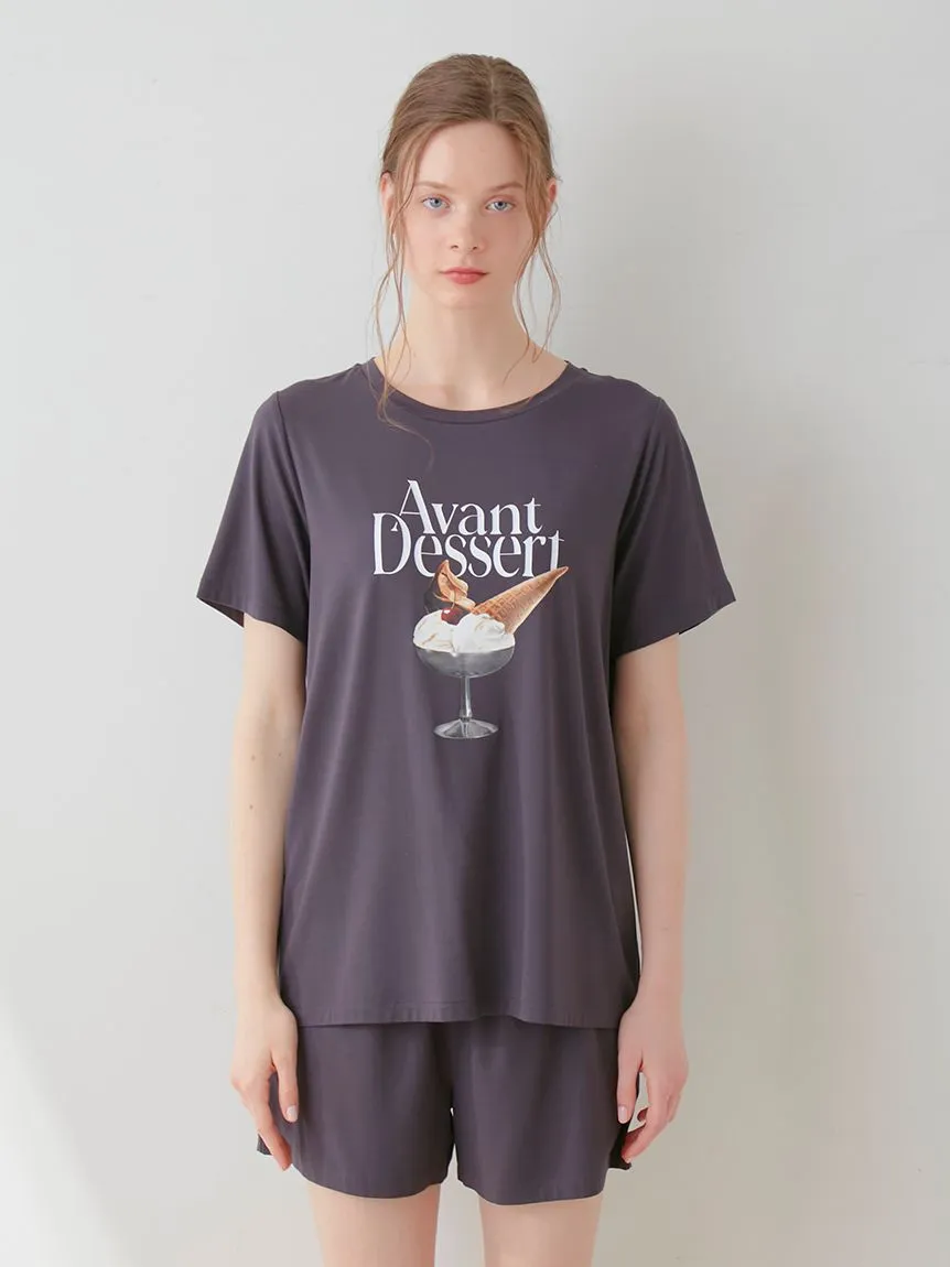 COOL Rayon Dessert Logo Relaxed Fit T-shirt sold by Gelato Pique product image thumbnail 4