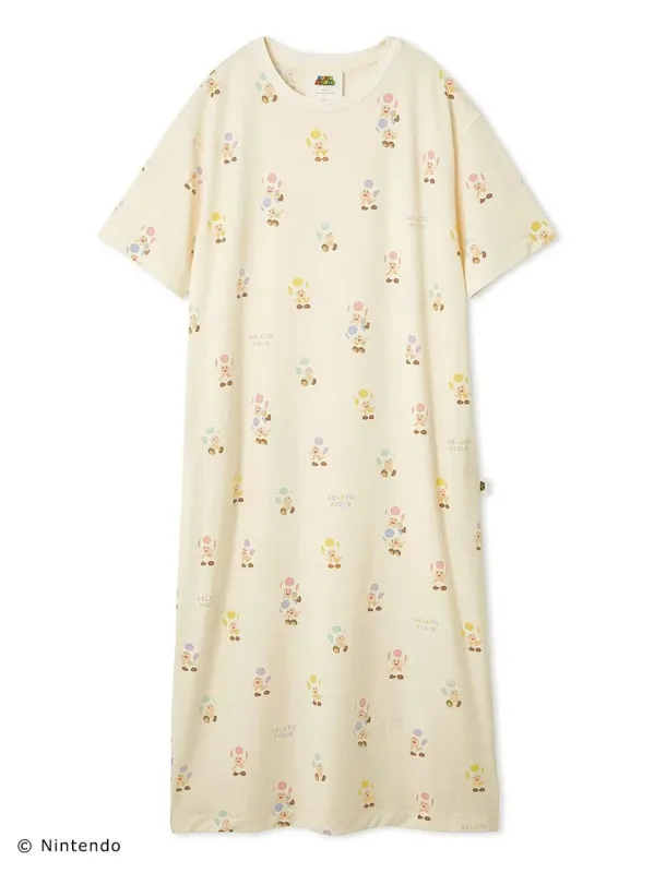 [SUPER MARIO] [WOMENS] Toad & Yoshi Dress sold by Gelato Pique