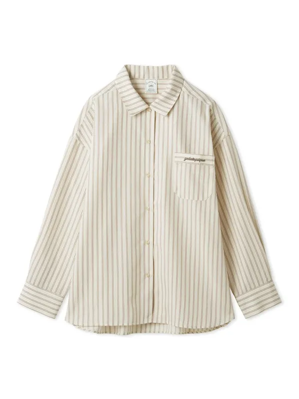 Spring Striped Shirt made by Gelato Pique