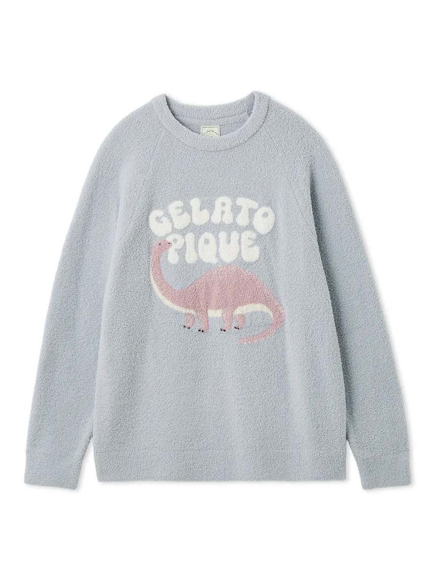 Airy Moco Dinosaur Jacquard Pullover sold by Gelato Pique product image thumbnail 2