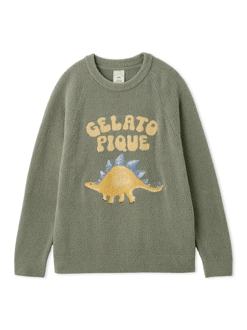 Airy Moco Dinosaur Jacquard Pullover sold by Gelato Pique product image thumbnail 3