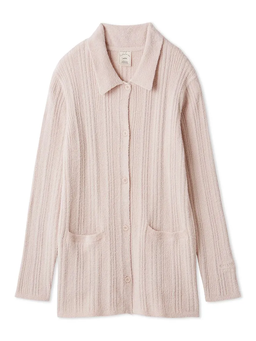 Thermal Smoothie Random Rib Cardigan sold by Gelato Pique product image thumbnail 2